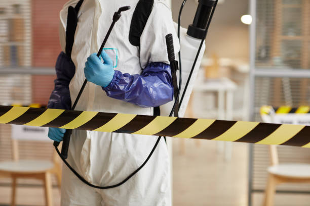 Professional Biohazard technician working in Woodstock, MN